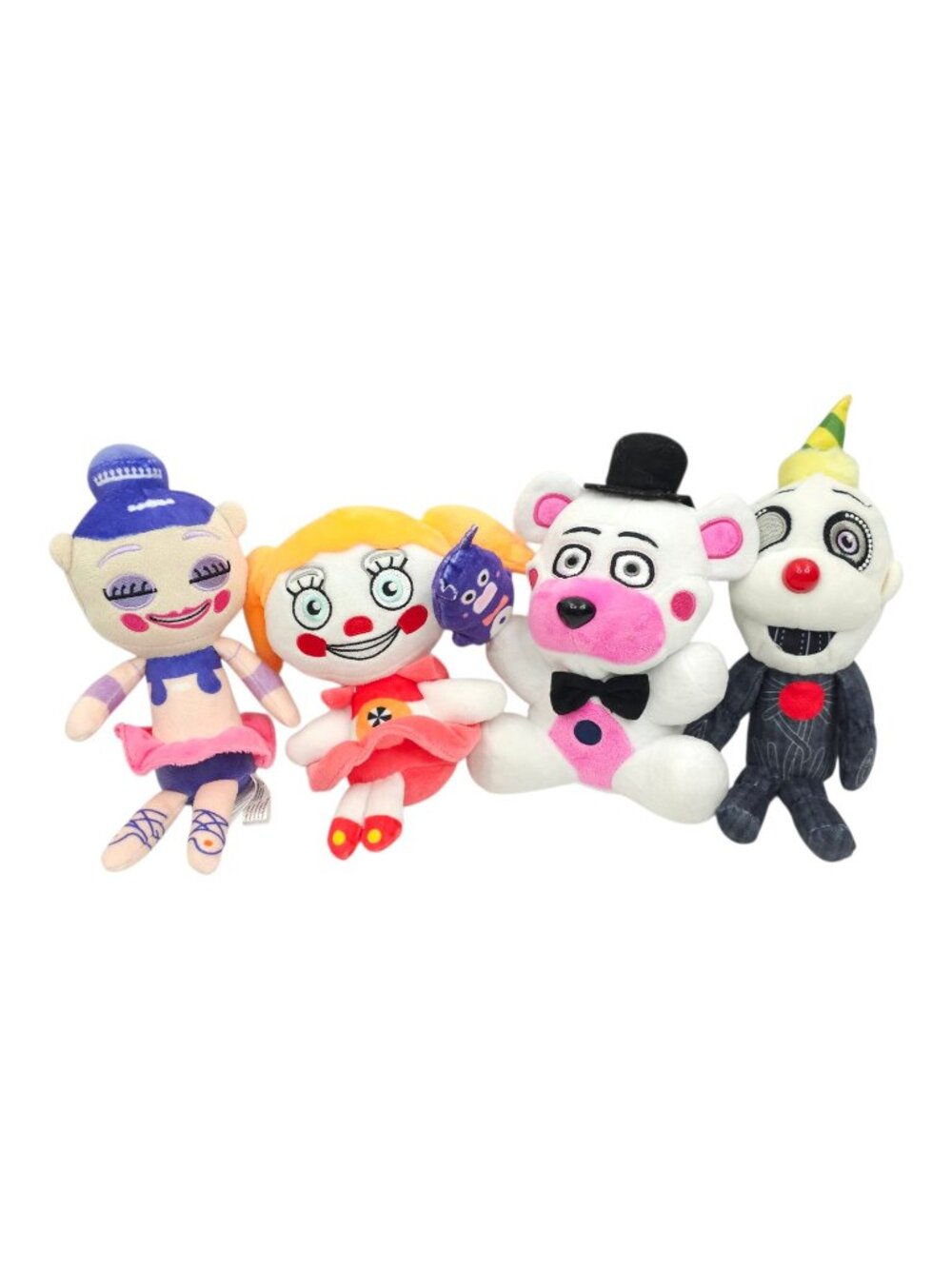 Funko FNAF Sister Location Plush Lot Ballora Circus Baby Funtime Freddy Ennard